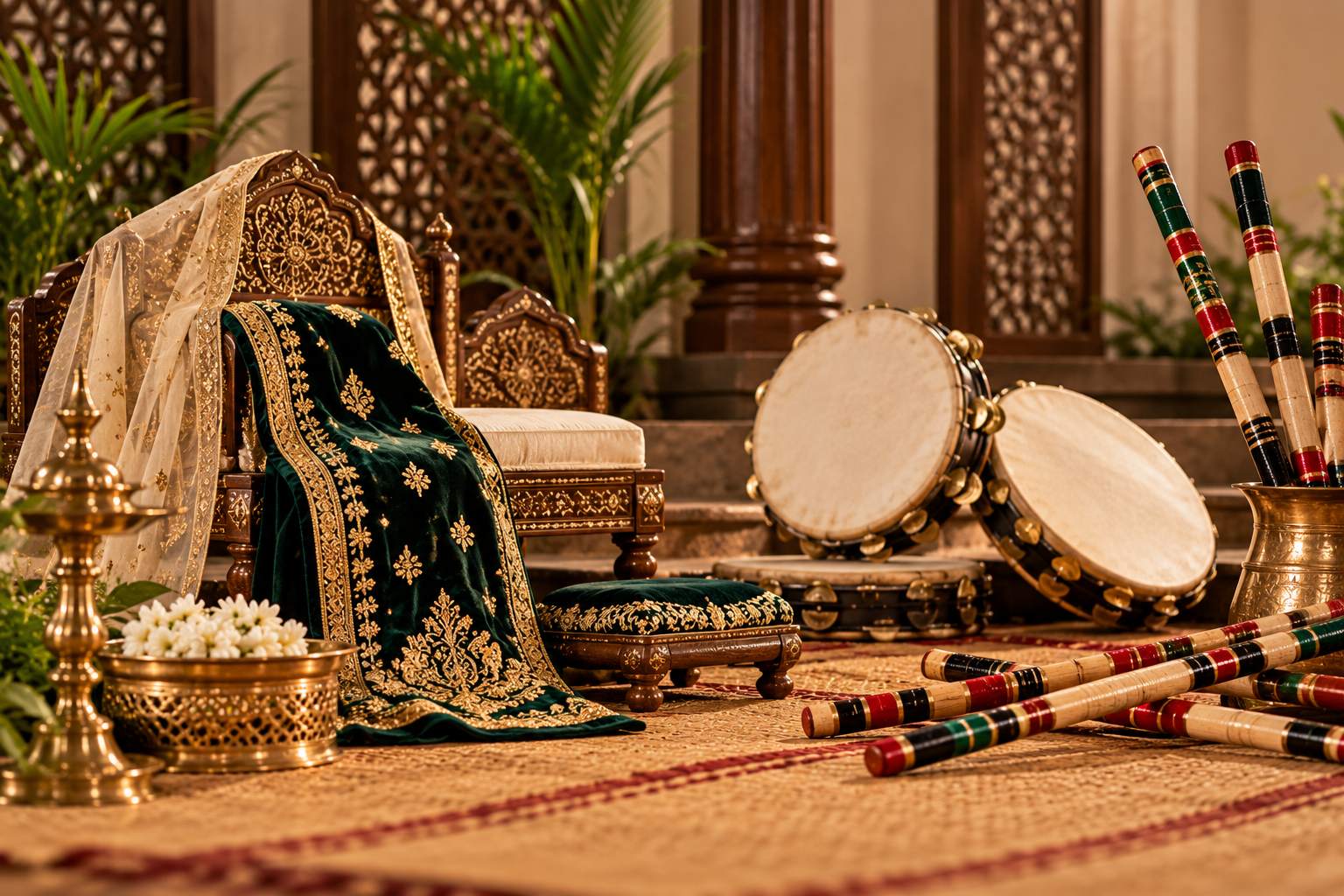OMR A2Z Malabar Traditional Counter & Cultural Setup